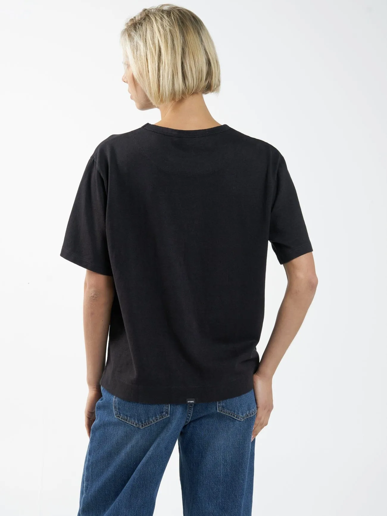 Hemp Box Tee - Black sold by Thrills product image thumbnail 2