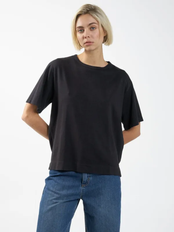 Hemp Box Tee - Black sold by Thrills