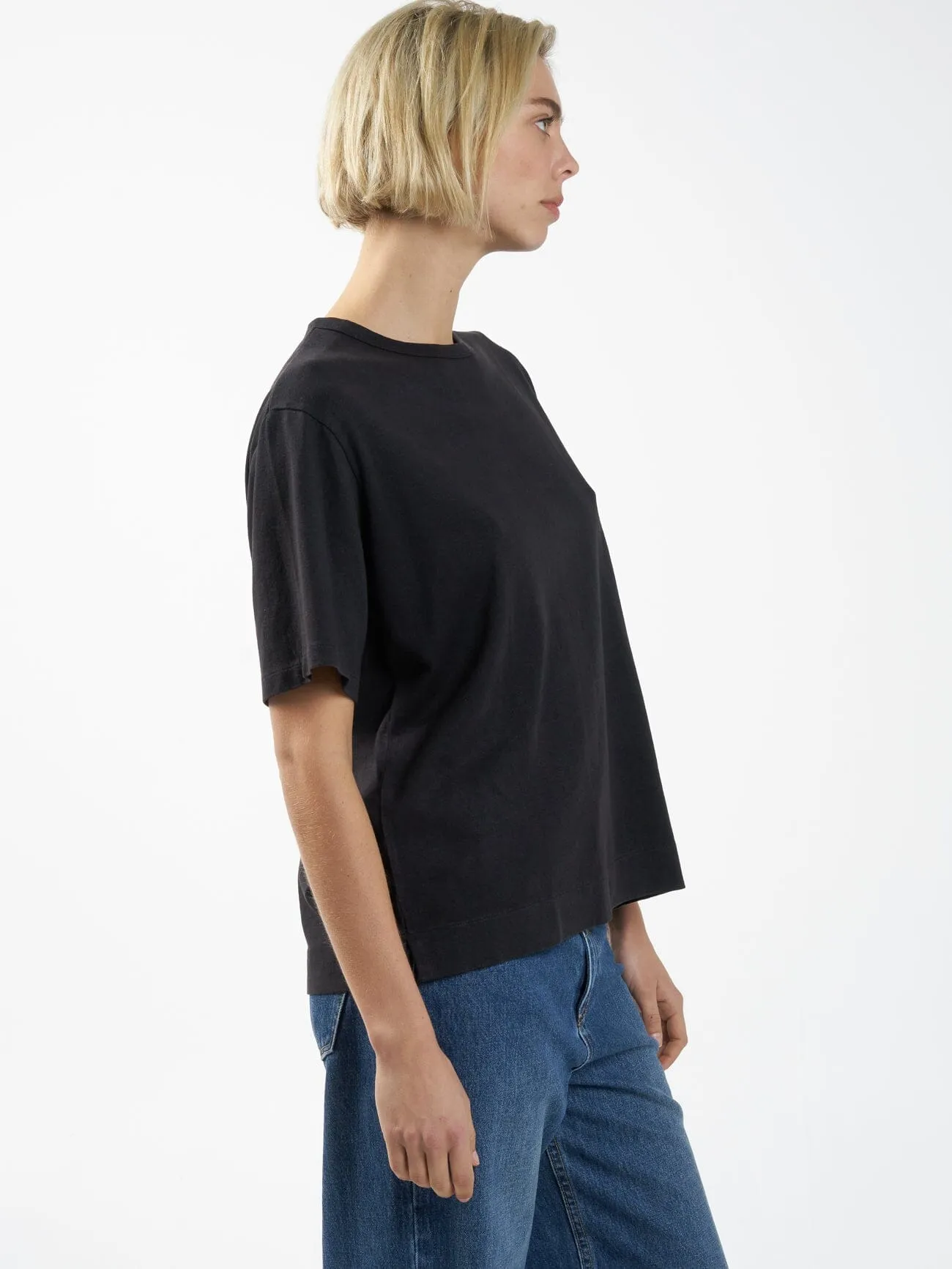Hemp Box Tee - Black sold by Thrills product image thumbnail 4