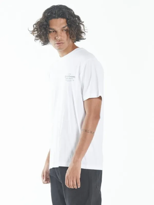 Paradise Promises Merch Fit Tee - White sold by Thrills