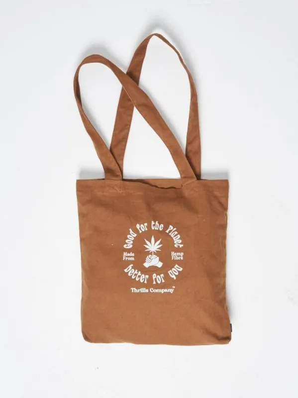 Hemp Naturally Tote - Almond sold by Thrills