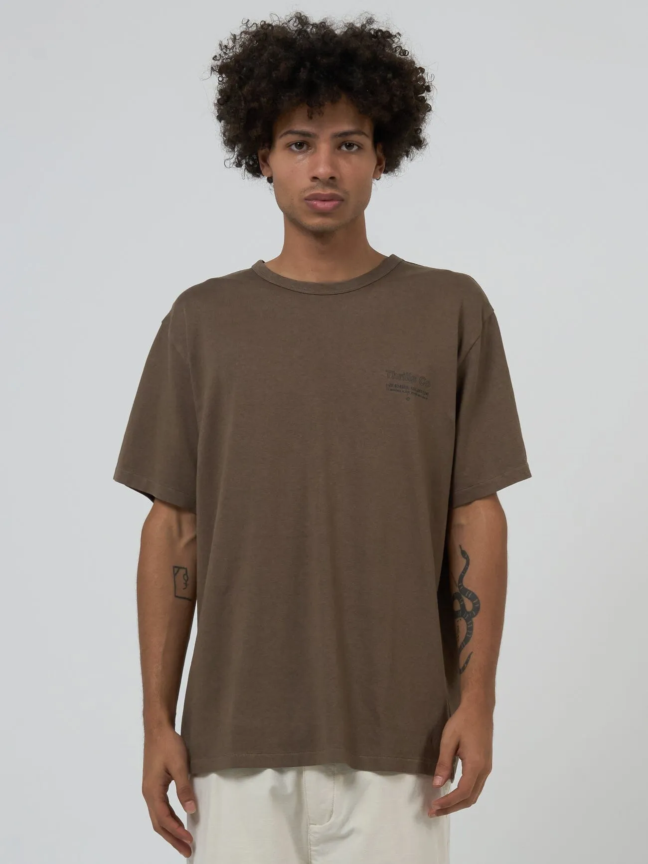 Hemp Coordinates Merch Fit Tee - Desert sold by Thrills