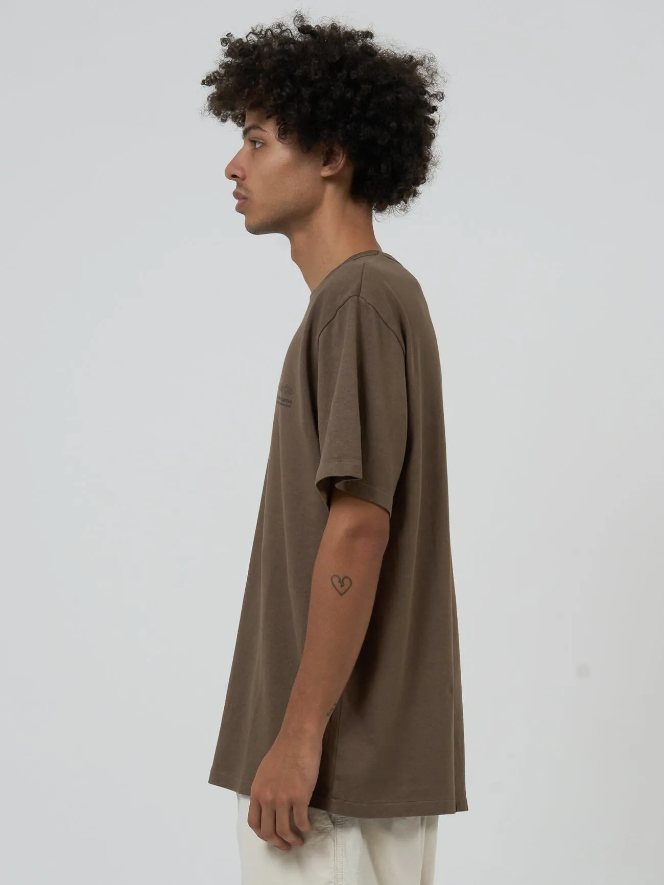 Hemp Coordinates Merch Fit Tee - Desert sold by Thrills product image thumbnail 4