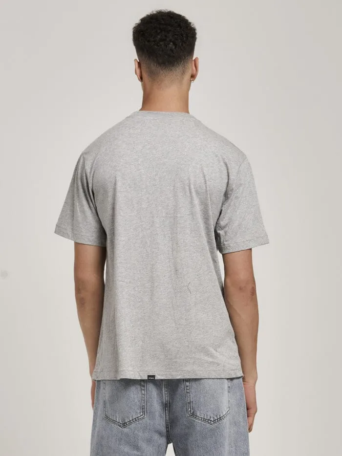 Minimal Thrills Merch Fit Tee - Grey Marle sold by Thrills product image thumbnail 2