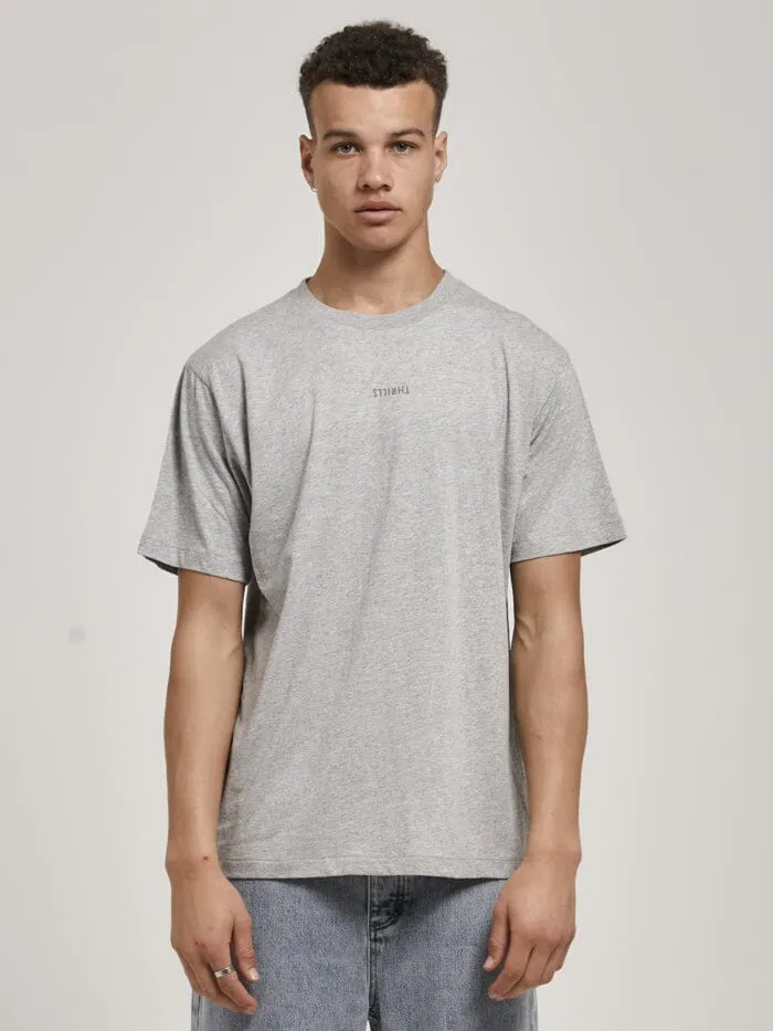 Minimal Thrills Merch Fit Tee - Grey Marle sold by Thrills product image thumbnail 3