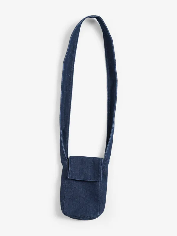 Denim Mini Crossbody Bag - Indigo Rinse sold by Thrills