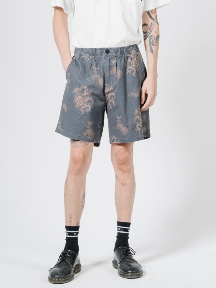 Persuade Elastic Short - Black sold by Thrills