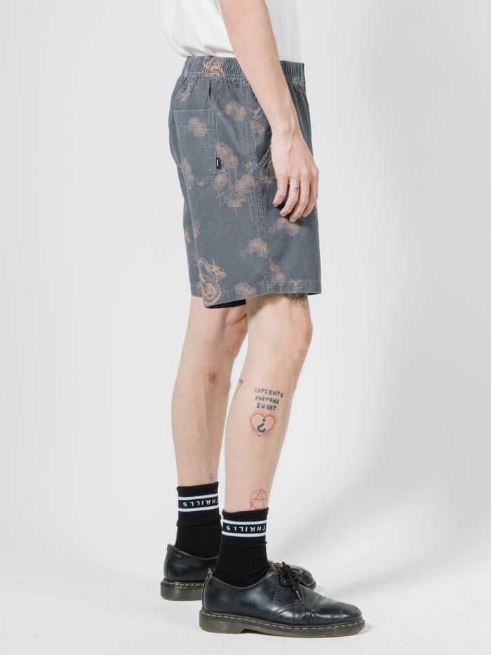 Persuade Elastic Short - Black sold by Thrills product image thumbnail 3