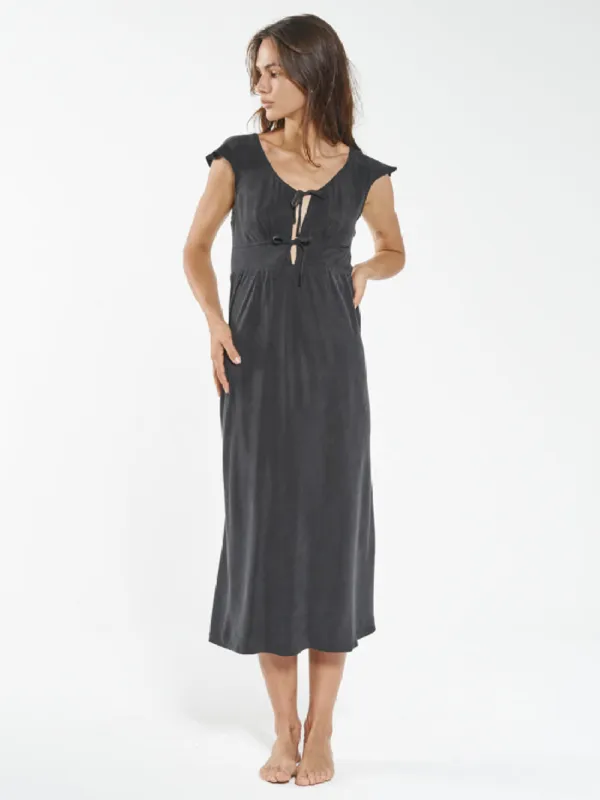Adira Slip Dress - Antique Black sold by Thrills