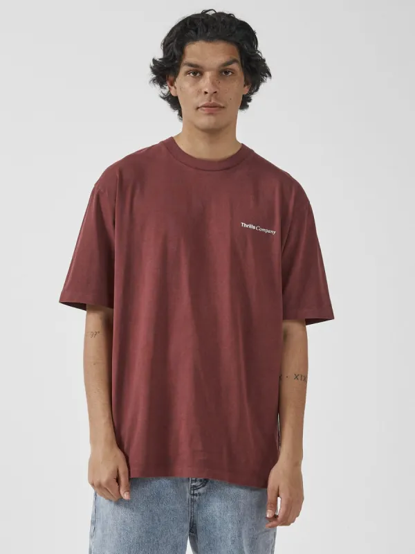 Normal Situation Oversize Fit Tee - Port sold by Thrills