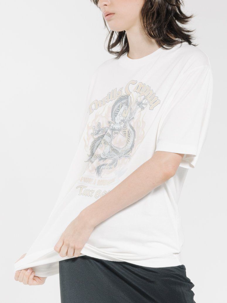 Revival Merch Fit Tee - Dirty White sold by Thrills product image thumbnail 3