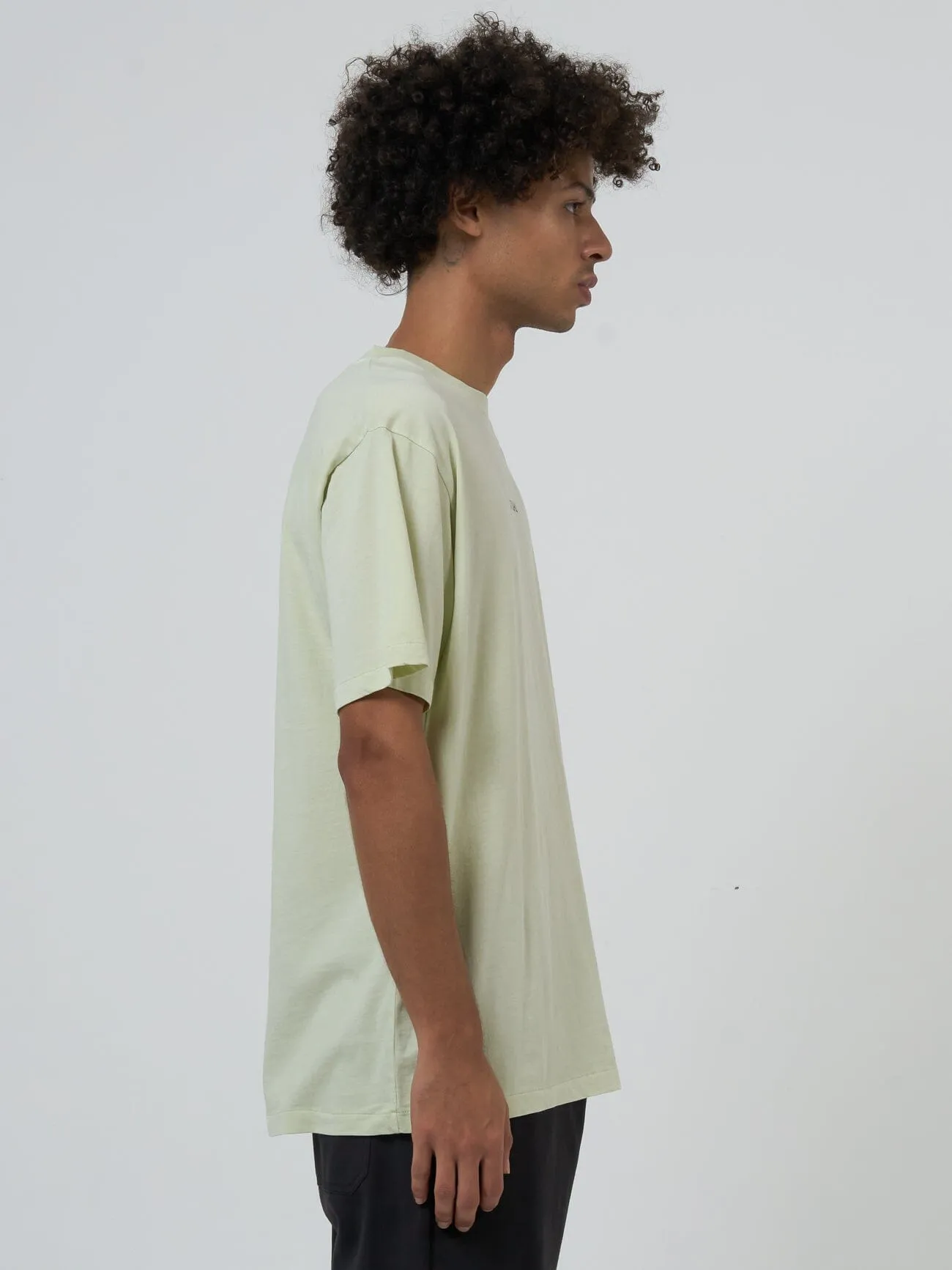 Minimal Thrills Merch Fit Tee - Pistachio sold by Thrills product image thumbnail 3