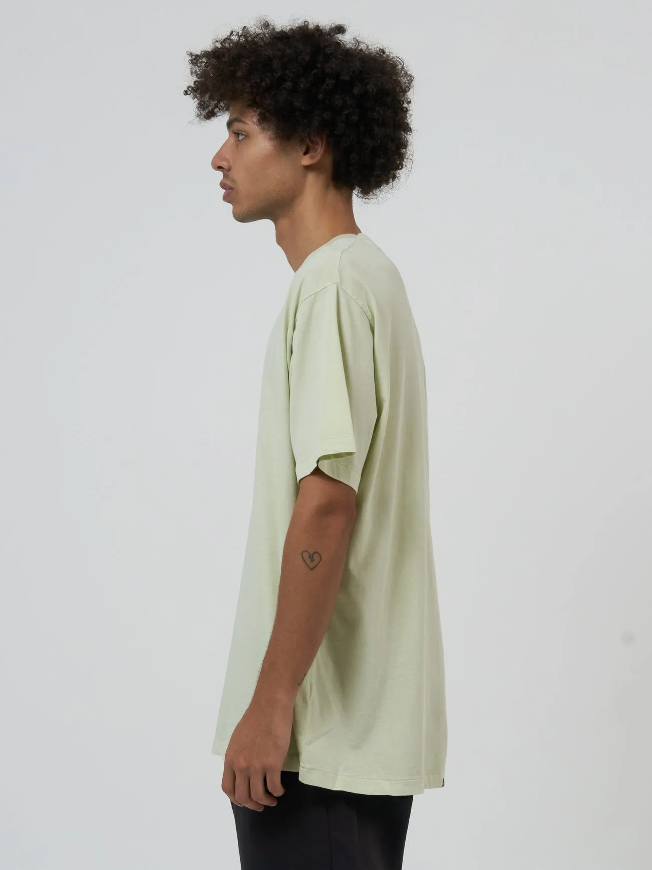 Minimal Thrills Merch Fit Tee - Pistachio sold by Thrills product image thumbnail 4