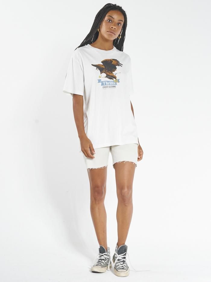 Eighty Three Merch Fit Tee - Dirty White sold by Thrills product image thumbnail 3