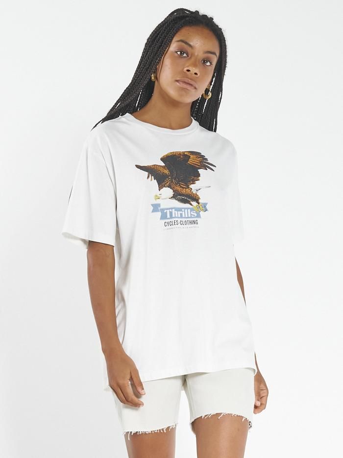 Eighty Three Merch Fit Tee - Dirty White sold by Thrills