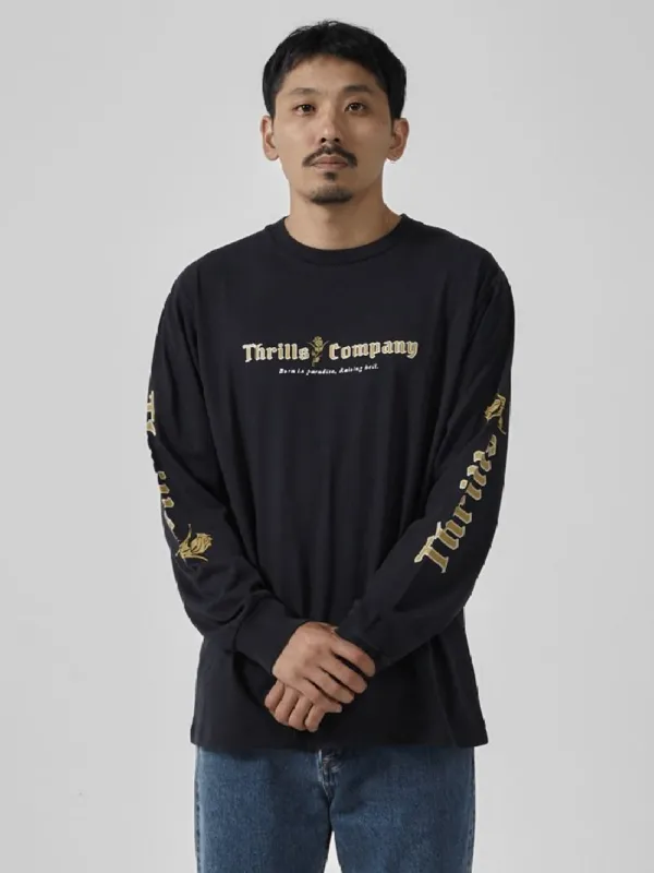 Between Two Thorns Merch Fit Long Sleeve Tee - Dark Navy made by Thrills