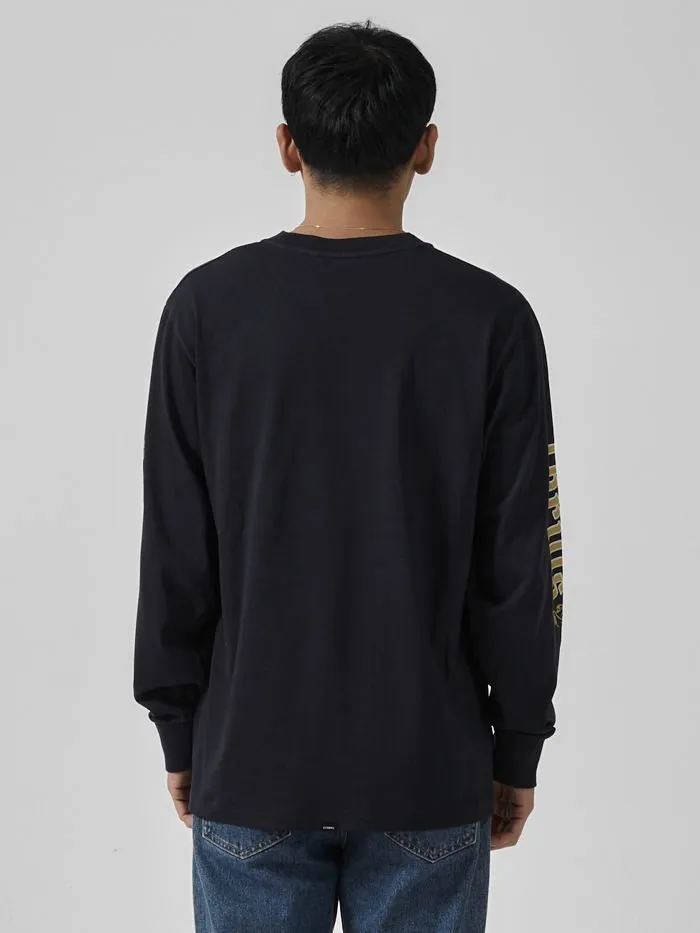Between Two Thorns Merch Fit Long Sleeve Tee - Dark Navy sold by Thrills product image thumbnail 2