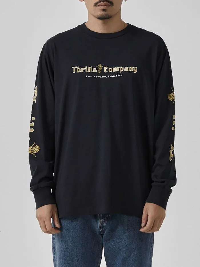 Between Two Thorns Merch Fit Long Sleeve Tee - Dark Navy sold by Thrills product image thumbnail 5