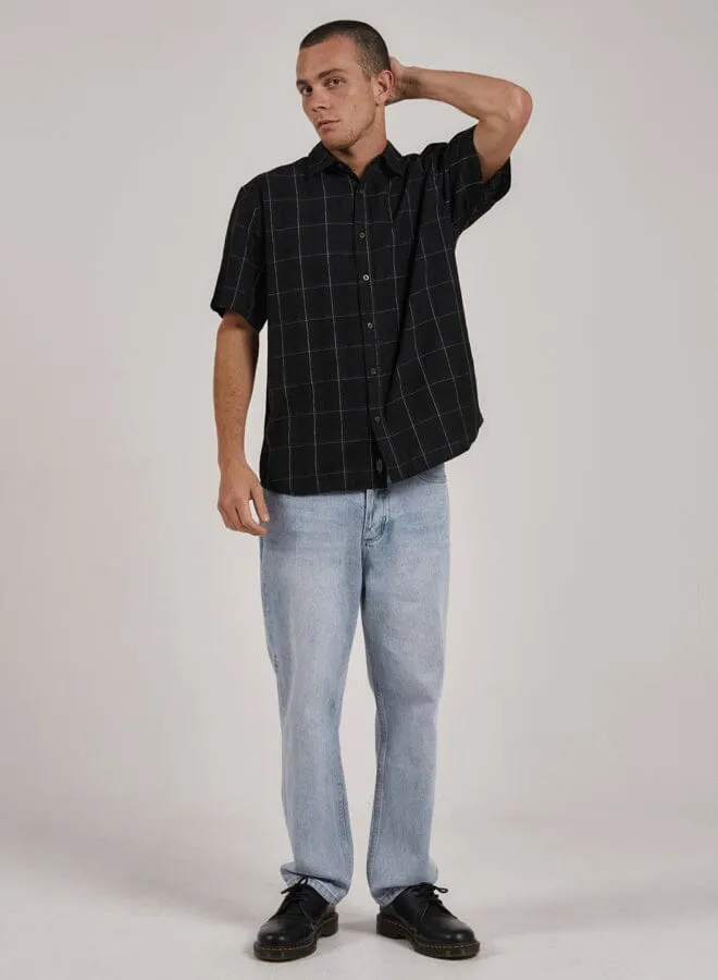 Below Your Mind Short Sleeve Shirt - Black sold by Thrills product image thumbnail 5