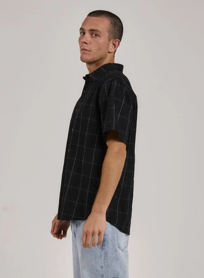 Below Your Mind Short Sleeve Shirt - Black sold by Thrills product image thumbnail 3