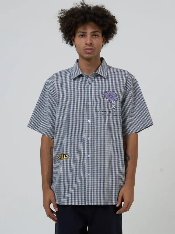 Mind Power Short Sleeve Shirt - Black sold by Thrills