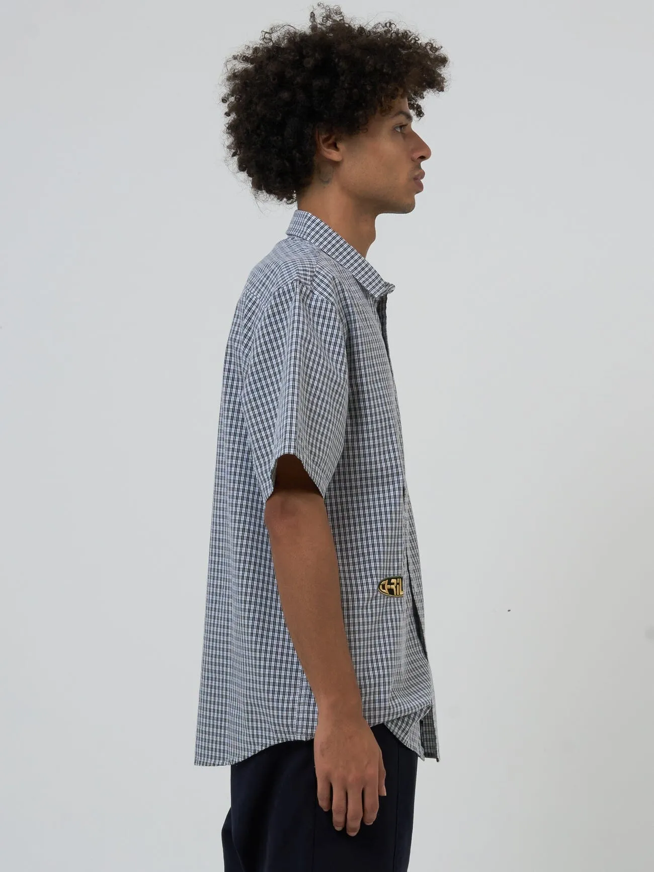 Mind Power Short Sleeve Shirt - Black sold by Thrills product image thumbnail 3