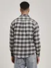 Mens Barrio Flannel Shirt - Petrol sold by Thrills