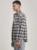 Mens Barrio Flannel Shirt - Petrol sold by Thrills