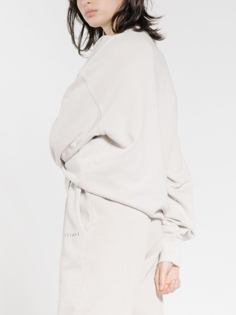 Minimal Thrills Slouch Crew - Cement sold by Thrills product image thumbnail 4