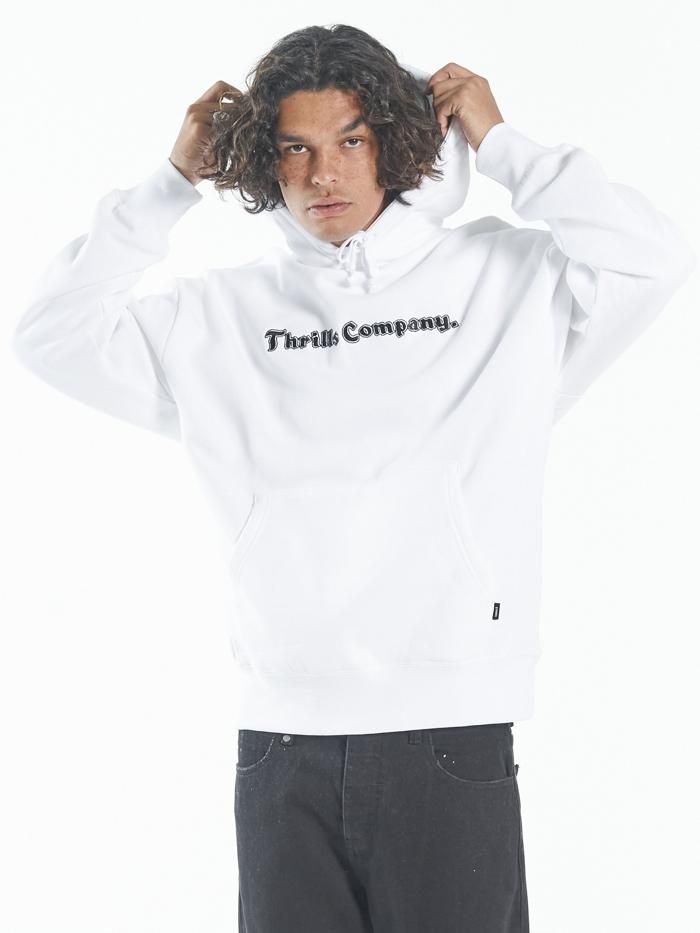 Better Days Slouch Pull On Hood - White sold by Thrills product image thumbnail 3