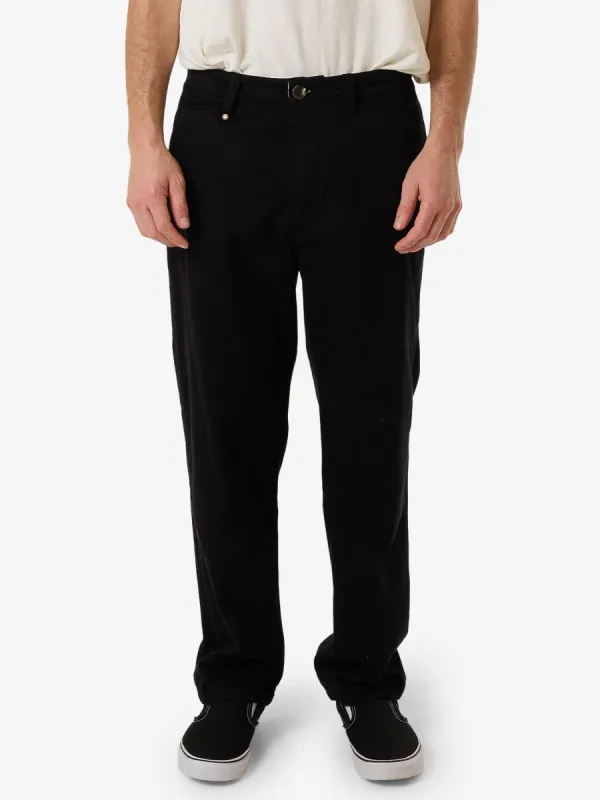 Minimal Slacker Pant - Black sold by Thrills