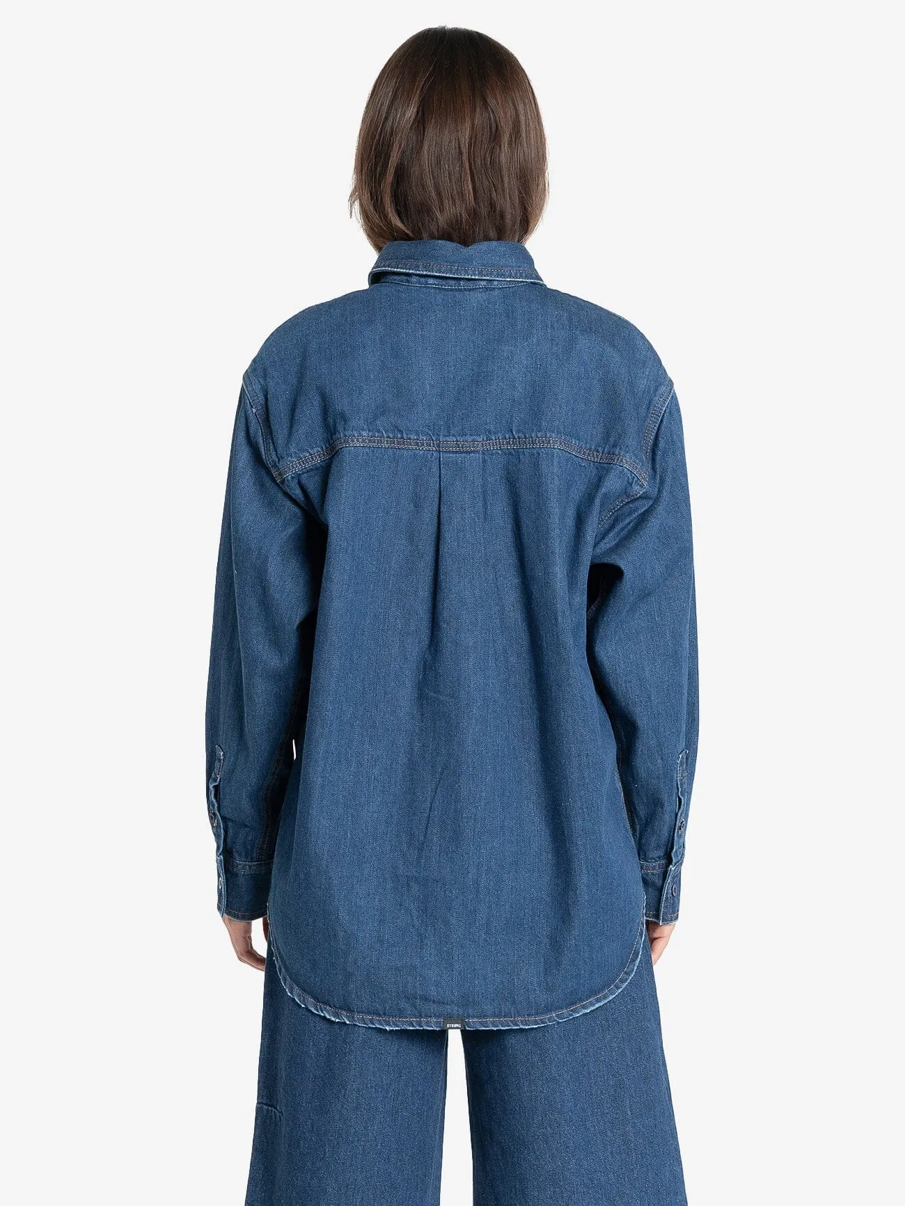 Austin Denim Shirt - Double Indigo Rinse sold by Thrills product image thumbnail 3