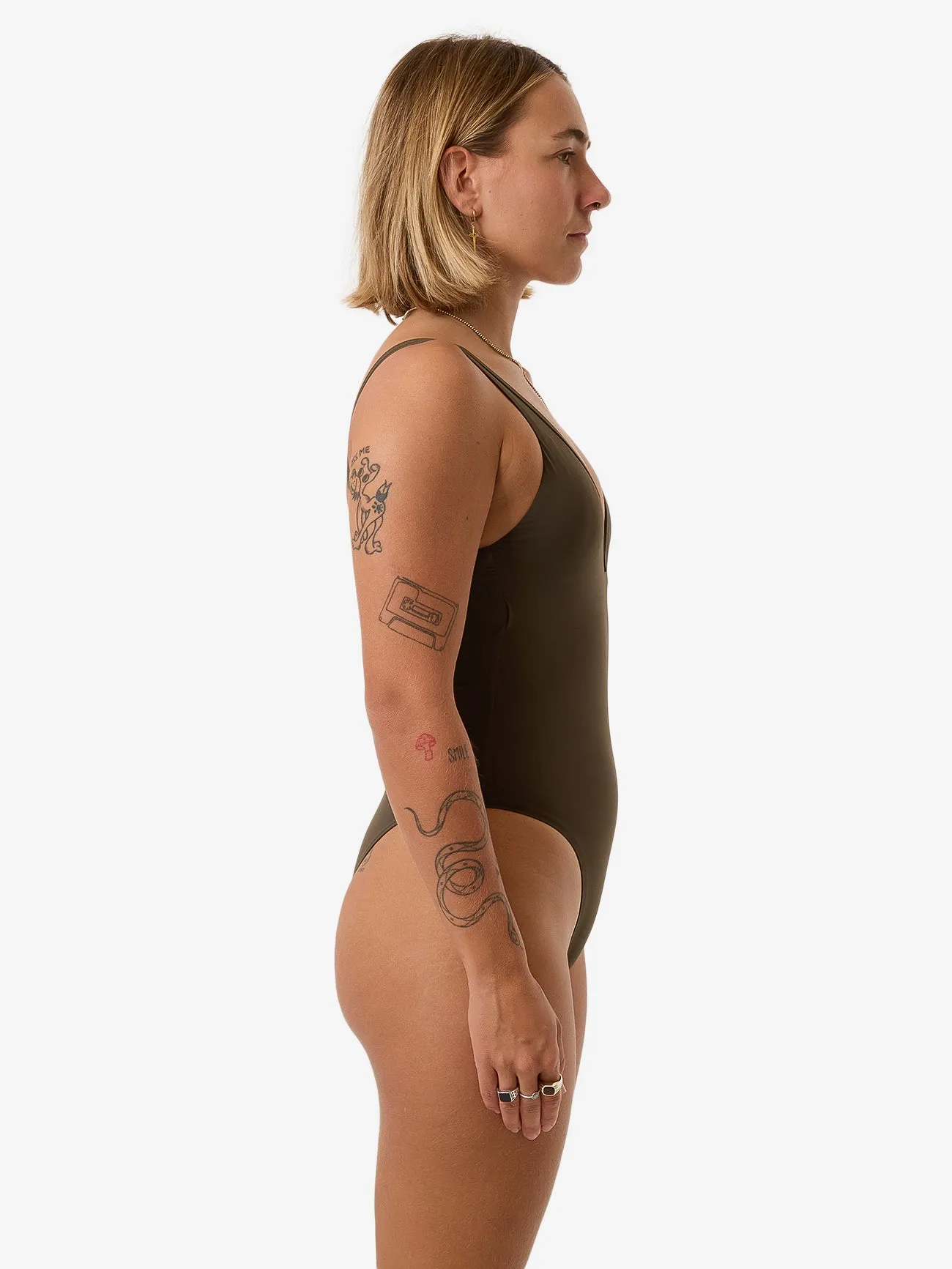 Thrills Plunge One Piece - Tarmac sold by Thrills product image thumbnail 4