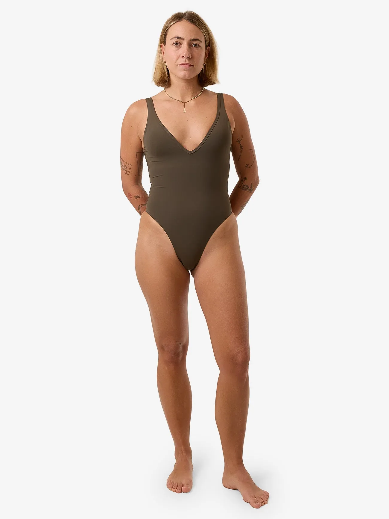Thrills Plunge One Piece - Tarmac sold by Thrills product image thumbnail 5