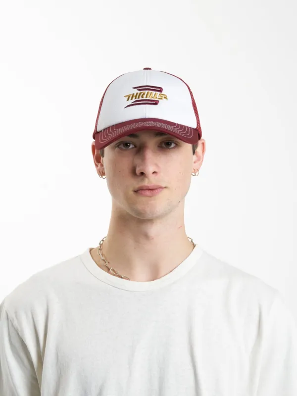 Steadfast Trucker Cap - Wine sold by Thrills