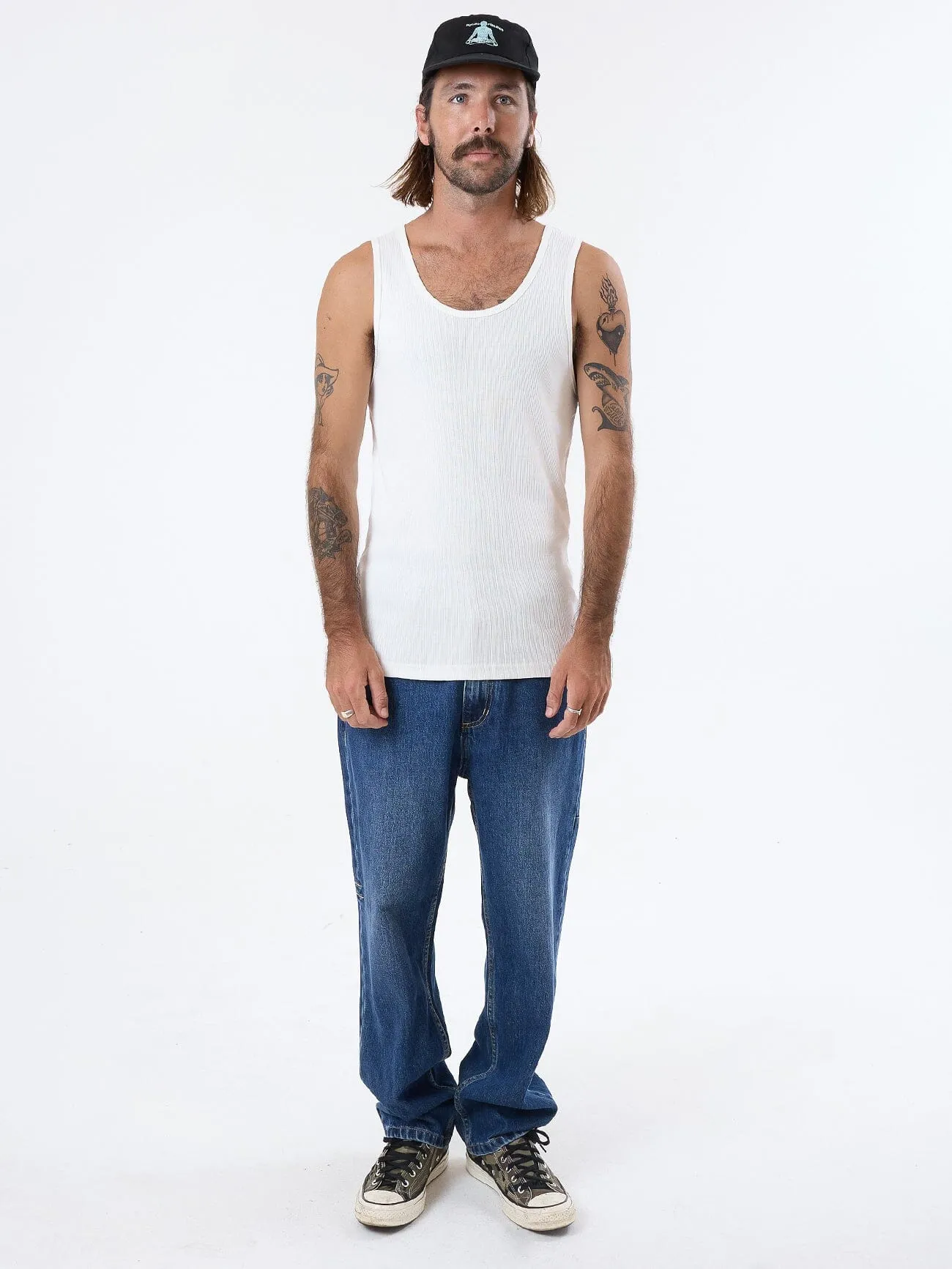 Endless Rib Tank - Dirty White sold by Thrills product image thumbnail 5