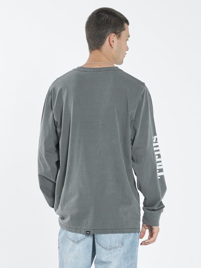 Roadhouse Merch Fit Long Sleeve Tee - Merch Black sold by Thrills product image thumbnail 2