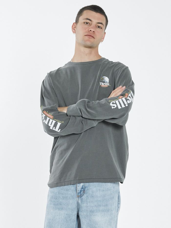 Roadhouse Merch Fit Long Sleeve Tee - Merch Black sold by Thrills