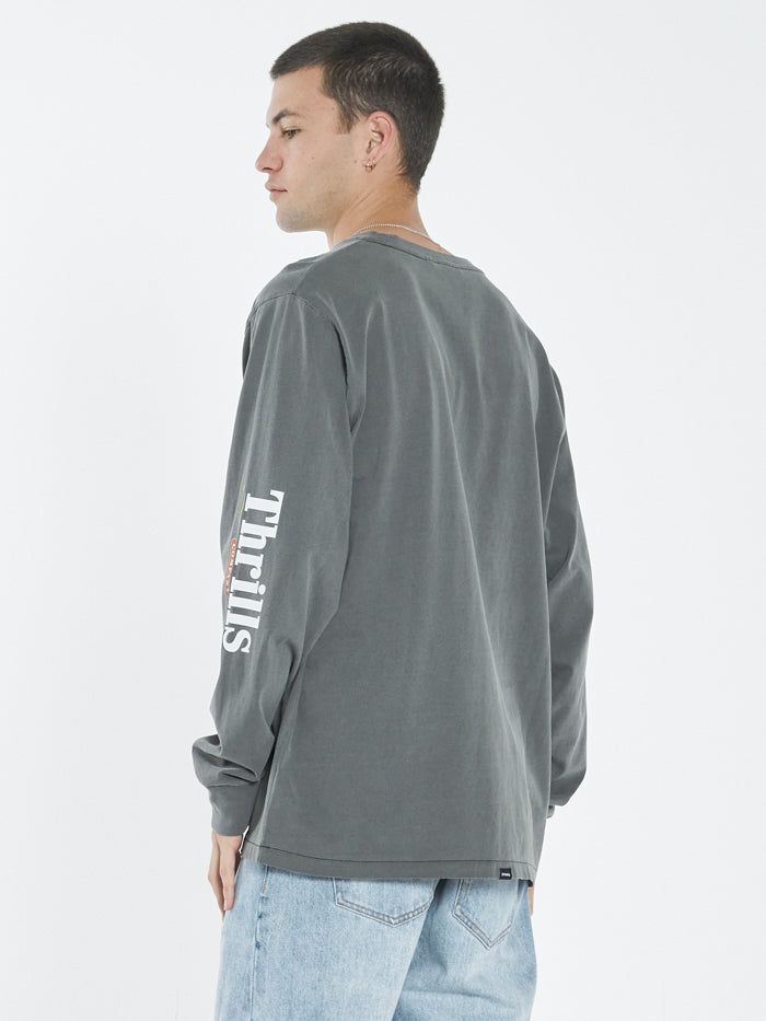 Roadhouse Merch Fit Long Sleeve Tee - Merch Black sold by Thrills product image thumbnail 3