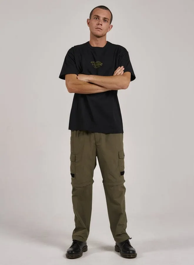 Reaction Box Fit Tee - Washed Black sold by Thrills product image thumbnail 5