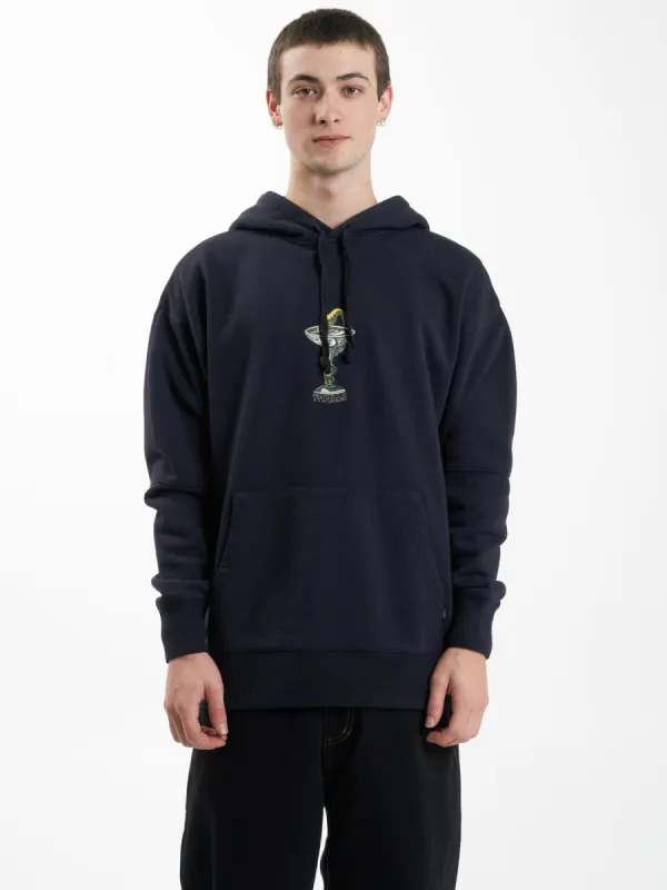 Thou Shall Not Slouch Hood - Midnight Blue sold by Thrills
