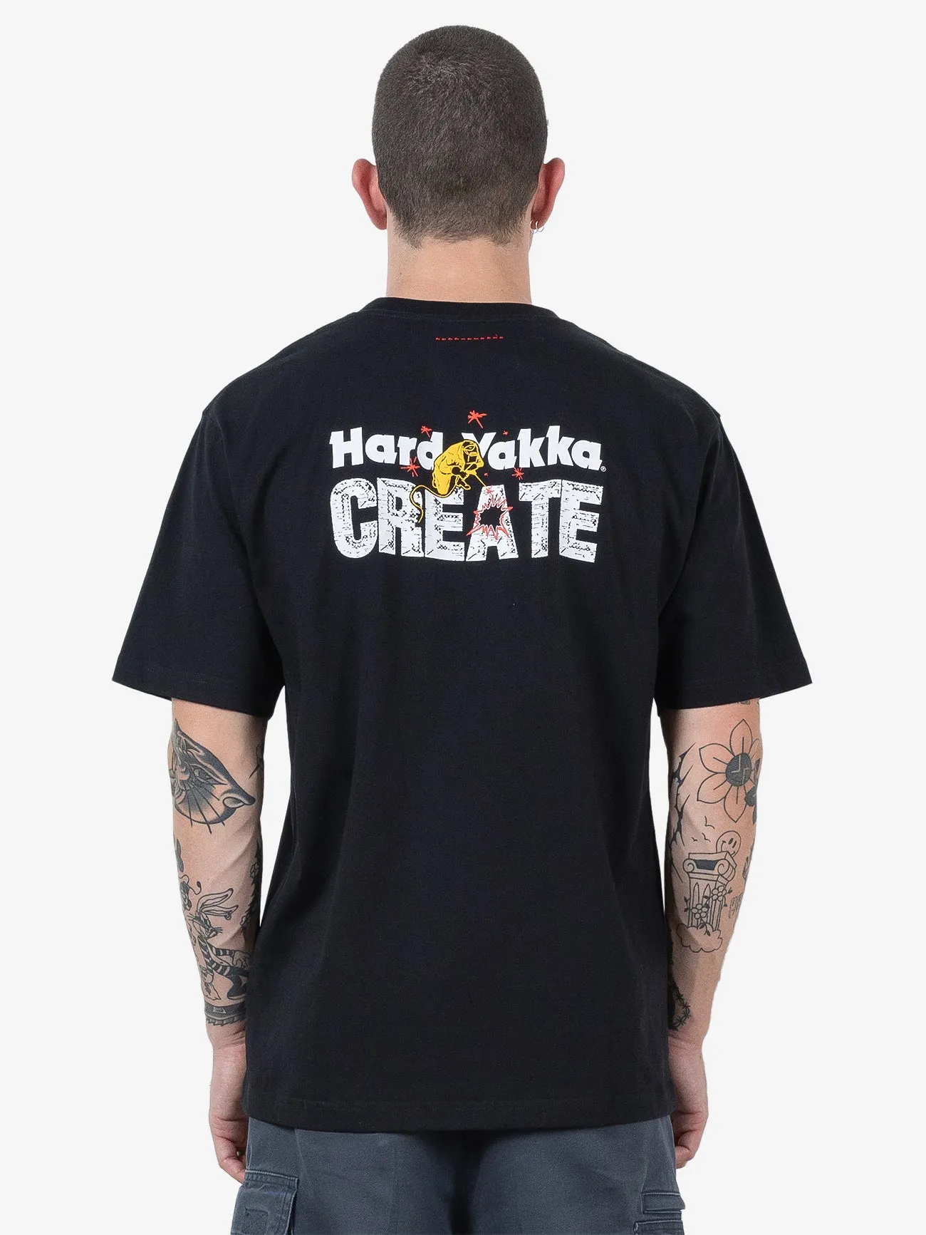 HYC Welded Oversize Fit Tee - Black sold by Thrills product image thumbnail 4