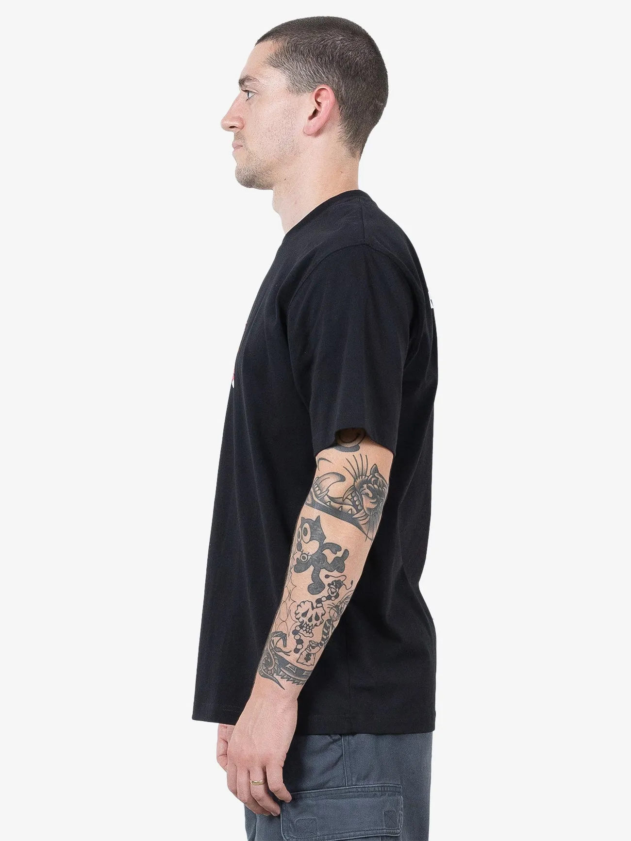 HYC Welded Oversize Fit Tee - Black sold by Thrills product image thumbnail 3