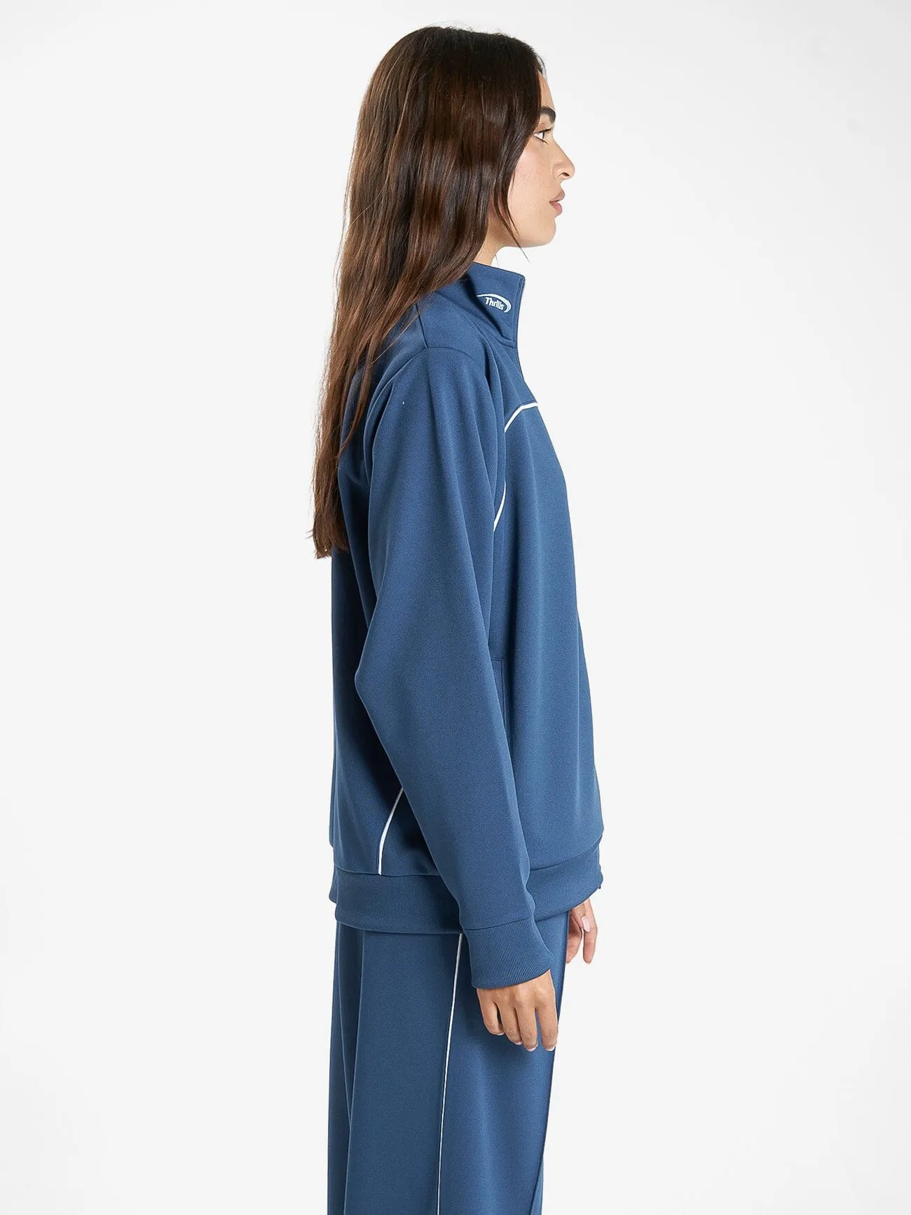 Sphere Tricot Track Jacket - Ensign Blue sold by Thrills product image thumbnail 4