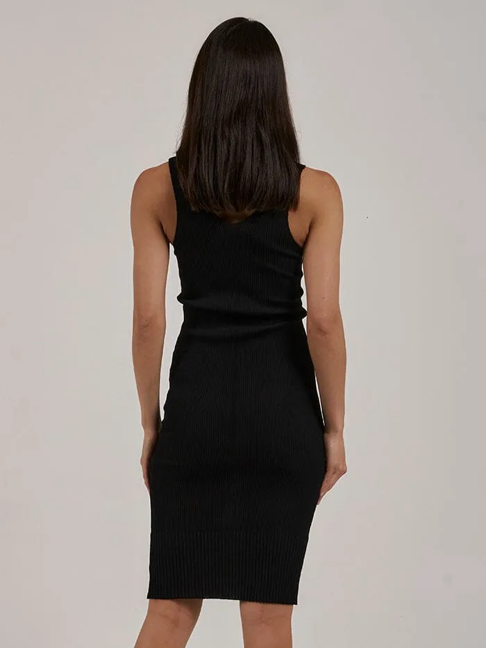 Silvia Knit Dress - Black sold by Thrills product image thumbnail 2