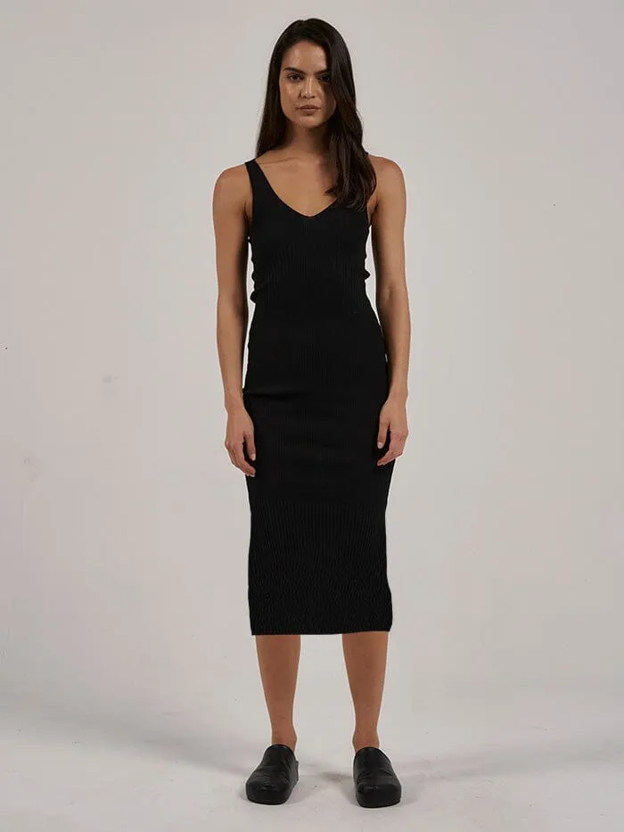 Silvia Knit Dress - Black sold by Thrills product image thumbnail 5