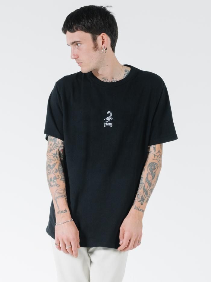 Scorpion Island Merch Fit Tee - Black sold by Thrills