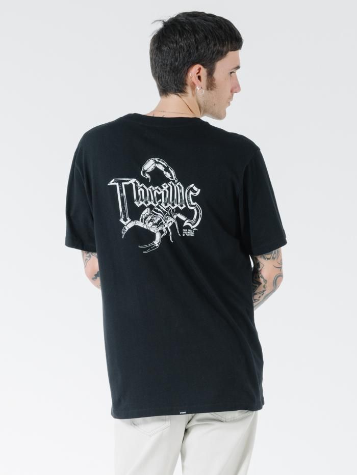 Scorpion Island Merch Fit Tee - Black sold by Thrills product image thumbnail 2