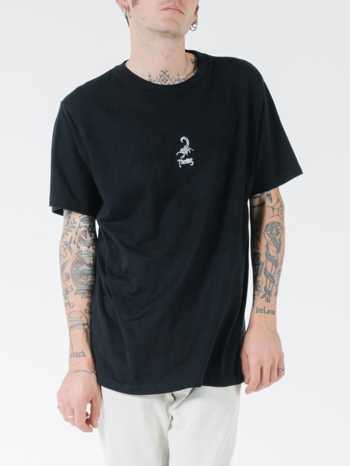 Scorpion Island Merch Fit Tee - Black sold by Thrills product image thumbnail 3