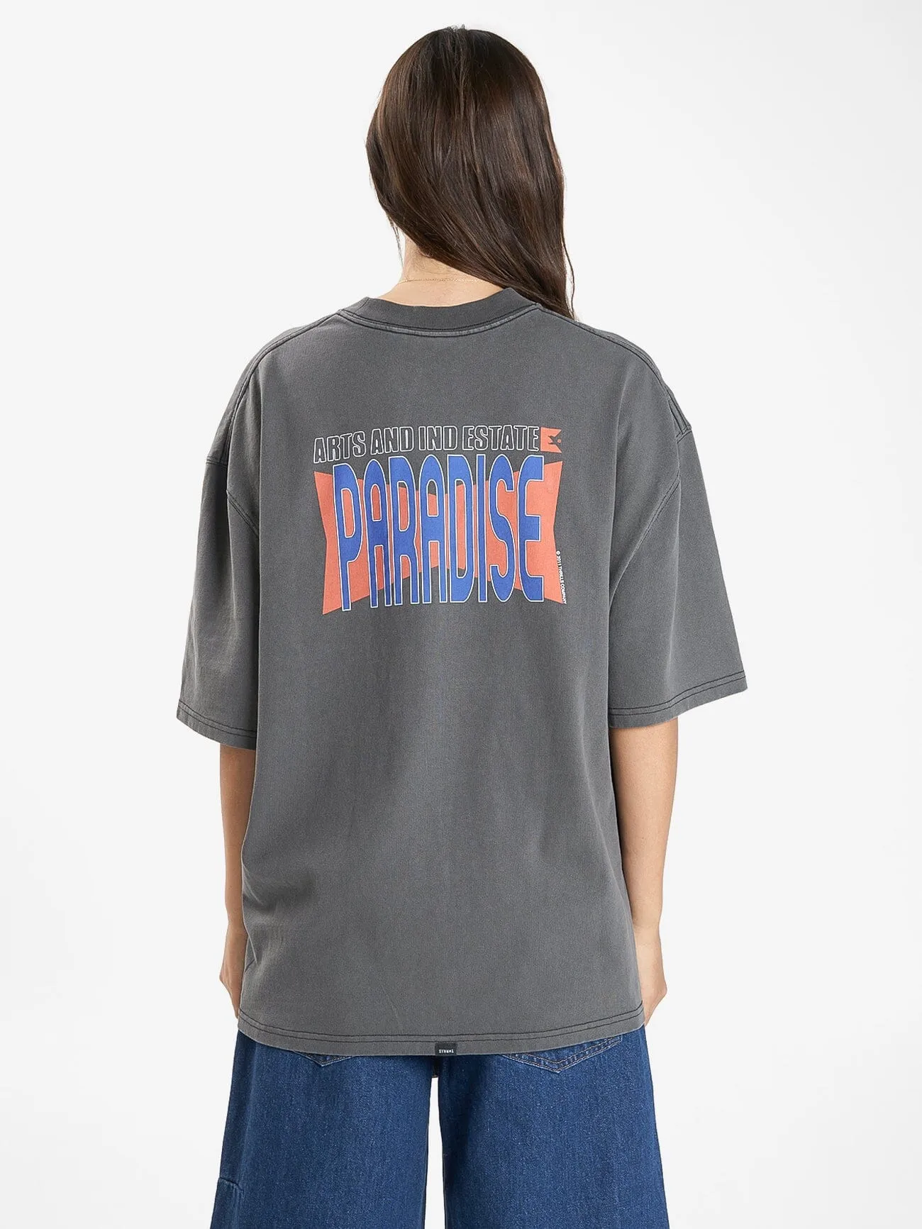 United Front Oversized Tee - Merch Black sold by Thrills product image thumbnail 2